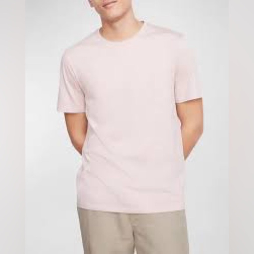 Vince Light Pink Short Sleeve Tee